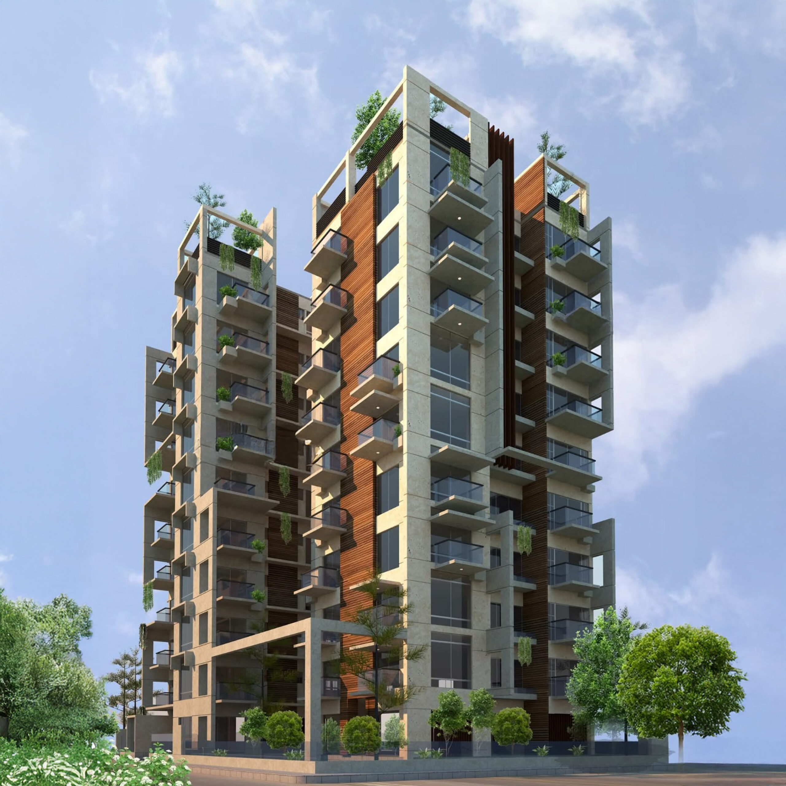 Foring Krishnachura G+9  Fatullah, Narayanganj.